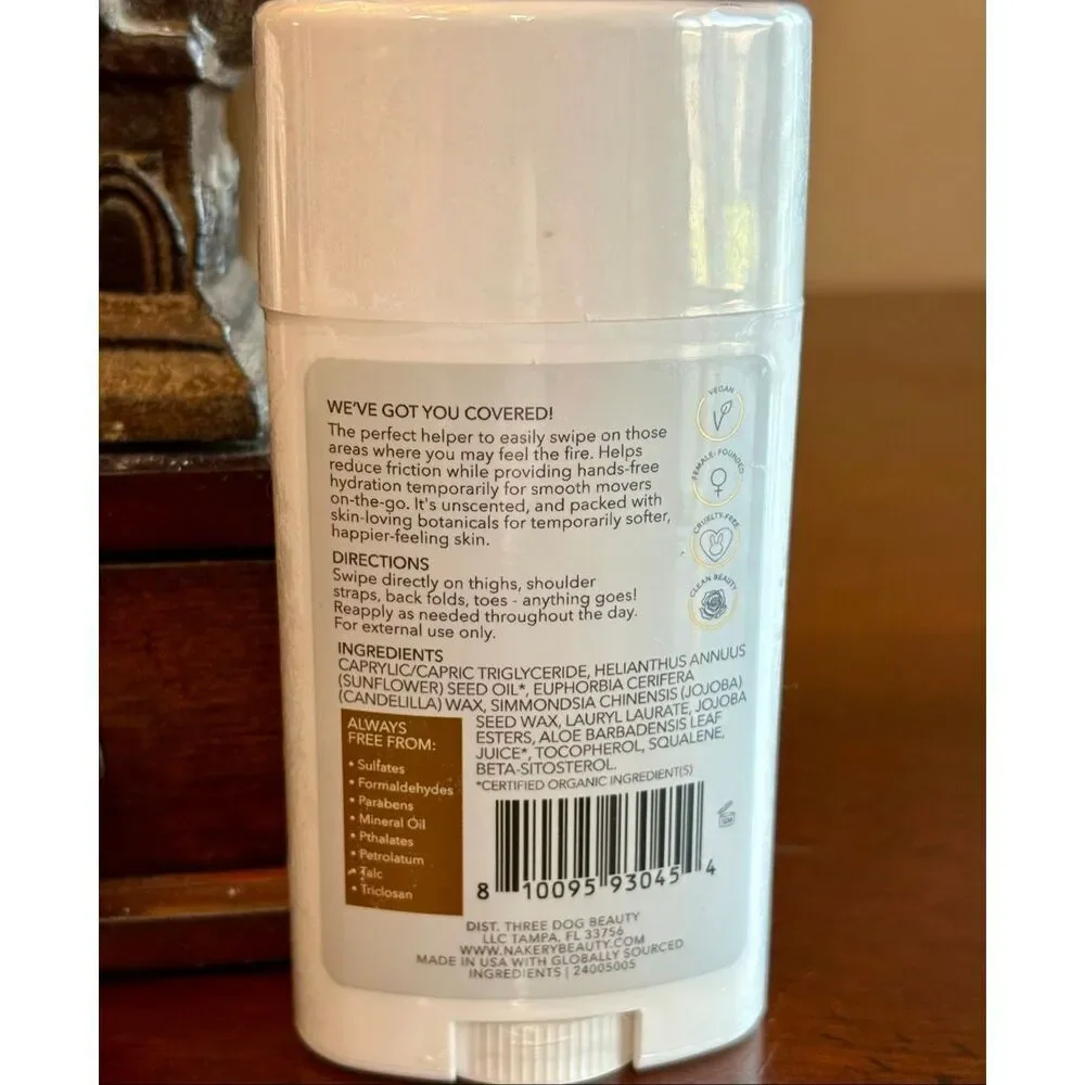 NAKERY BEAUTY - NWT Glide & Go Magic Friction Stick, 2.2 oz. Sealed